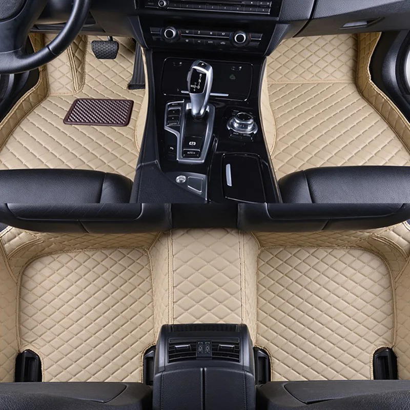 Car Floor Mats For Land Rover Range Rover Velar 2017 2018 2019 2020 Auto Waterproof Rugs Accessories Leather Liners Carpets Pads