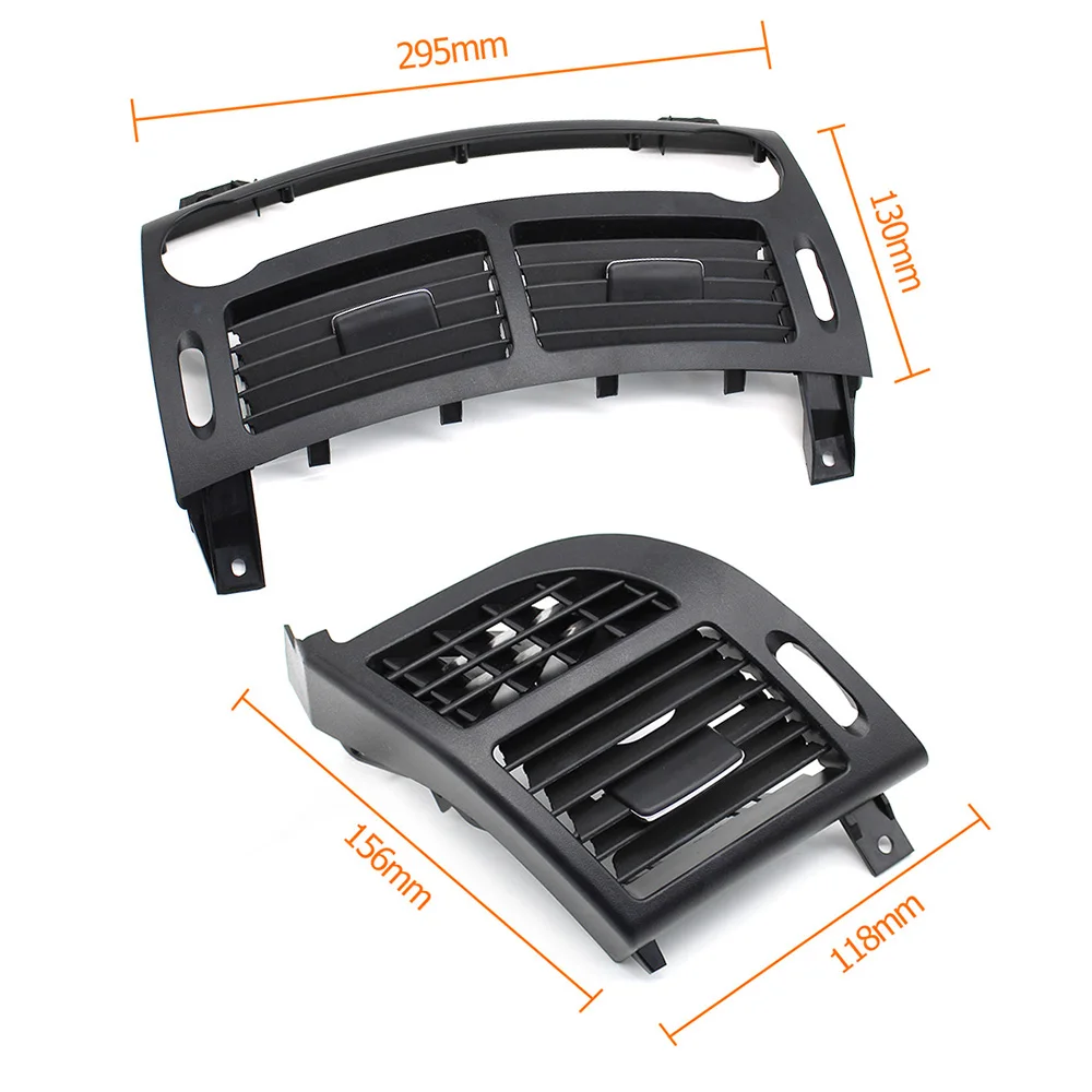 Front Dashboard Air Conditioner Ac Vent Grille Cover Panel For Mercedes Benz E Class W211 2003-2008 E200 E230 E260 E280 E300