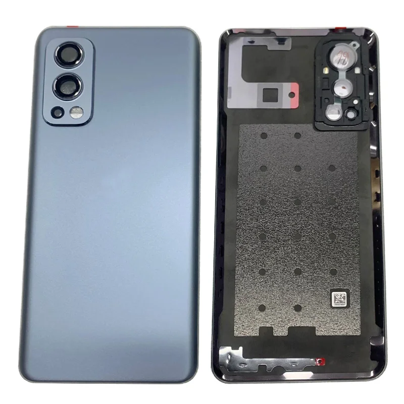 Battery Cover Rear Door Housing Case For OnePlus Nord 2 5G DN2101 DN2103 Back Cover with Camera Frame Lens Logo Repair Parts
