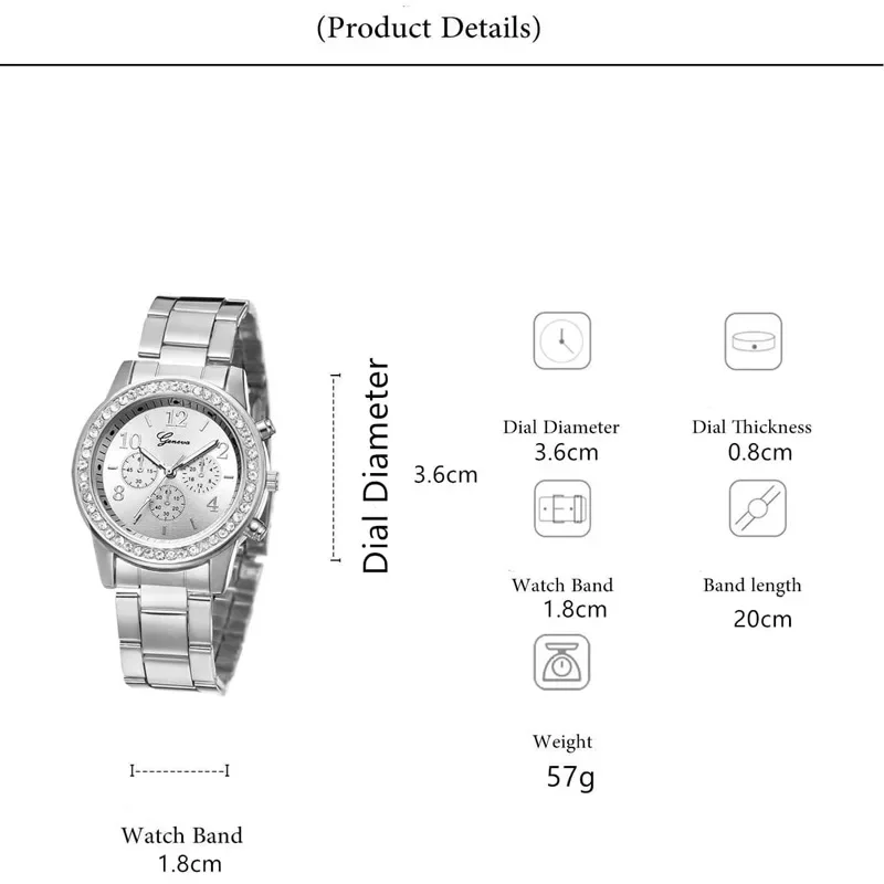 Rose Gold Luxury Rhinestone Watches Women Crystal Quartz Bracelet Watches Wristwatch Ladies Wristwatch Clock Relogios (No Box)