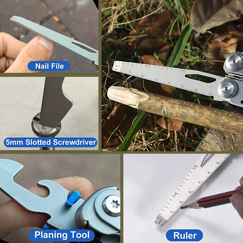 Needle 17-in-1 Nose Pliers Multi-tool with Sheath - Multi-Plier, Pocket Knife, Serrated Blade, Screwdriver, Bottle Opener - EDC 2025 - MultiPlier, Kni