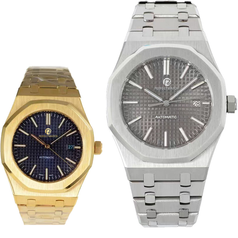 AAA mens designer leisure watch 316L stainless steel strap with sapphire glass available in multiple colors purchase gift box and receive adjustment tool as a gift