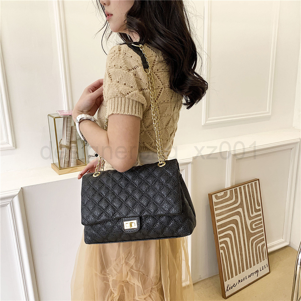 Bag Classic Designer Fashion 10a Top Woman Handbagevening Bags New Trendy Simple Fashionable and Atmospheric Diamond Grid