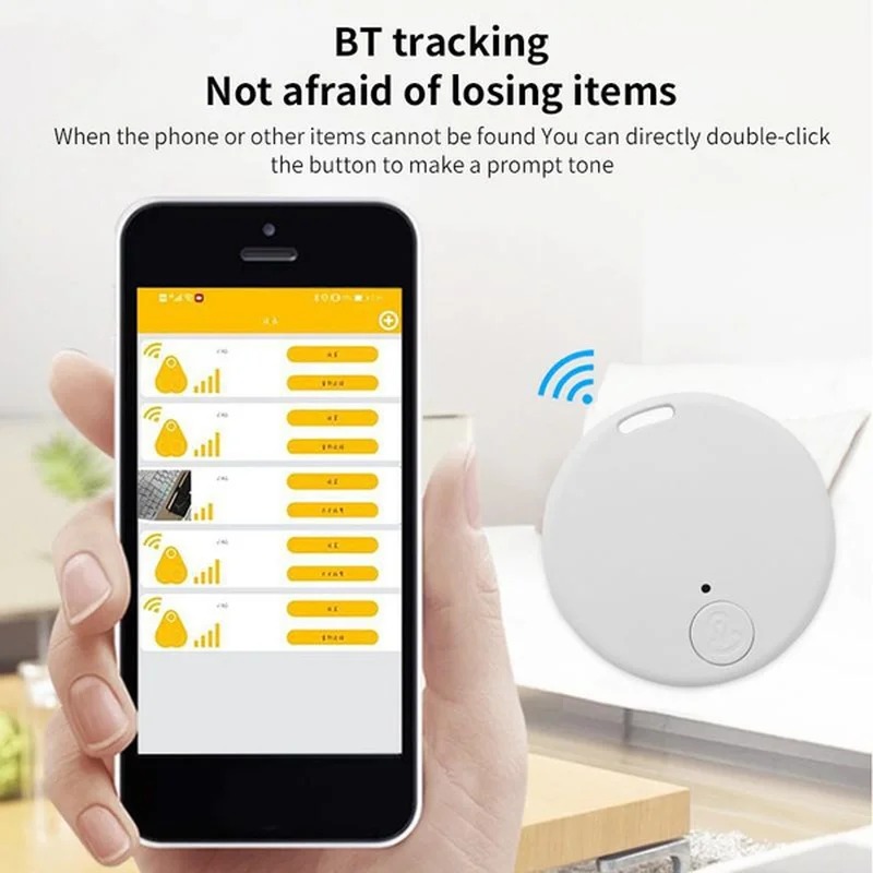 Mini GPS Tracker: Bluetooth Anti-Lost Device for Kids, Pets, Bags, and Wallets iOS/Android | Smart Finder Locator Accessories dh911125171
