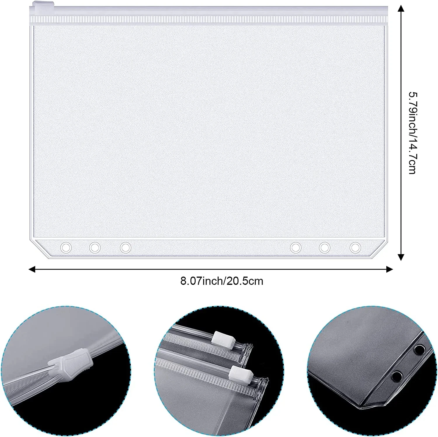 Binder 2023 Notebook Budget A6 Planner Cash Envelope Savings Money ddmysmile 6 Holes Binder For Financial A6 Loose-Leaf Notebook Housing Smile