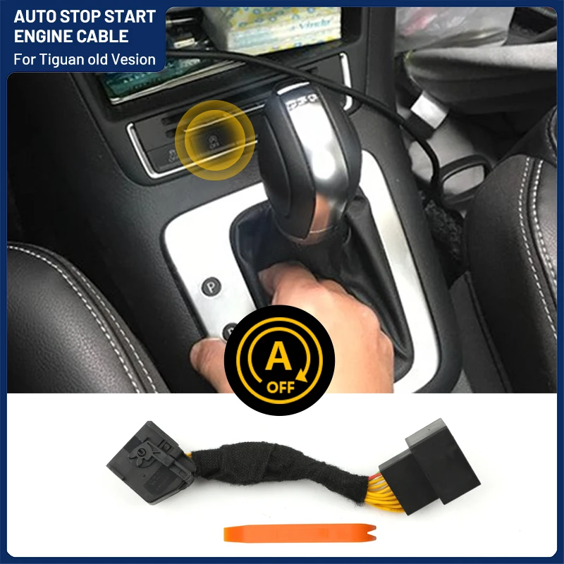 For VW Sharan Old Tiguan Car Automatic Start Stop Engine System off Eliminator Stop Start Canceller Plug Cable Only Memory Mode