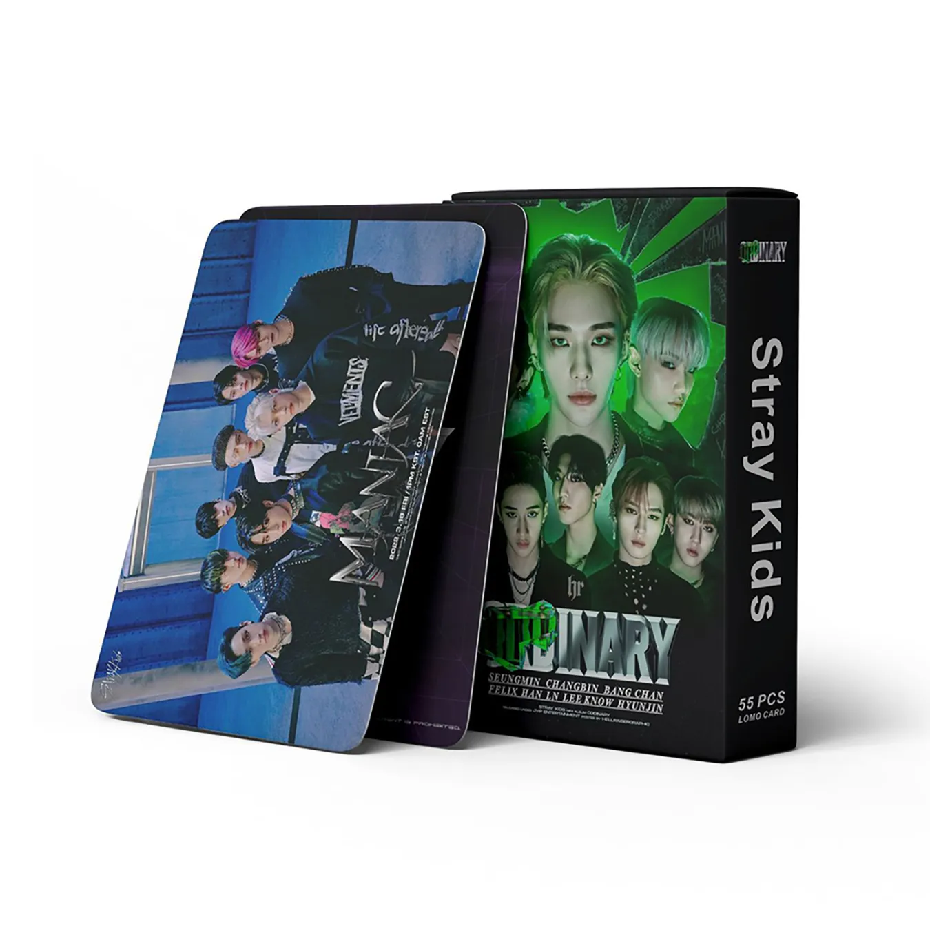55pcs/set Kpop Stray kids ODD Photocards 5th Anniversary LOMO Cards New Album FAVORITE Card photo Poster fan gift