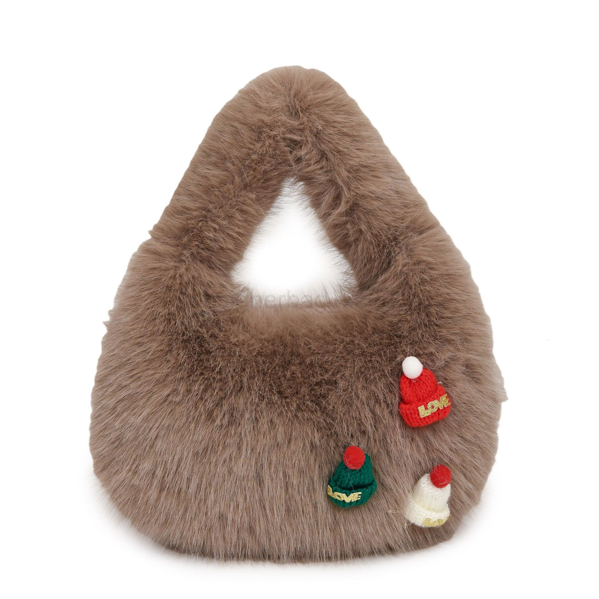 Fashion Classic Bag Designer 10a Top Woman Handbagevening Bags New High-end Autumn and Winter Plush Cute