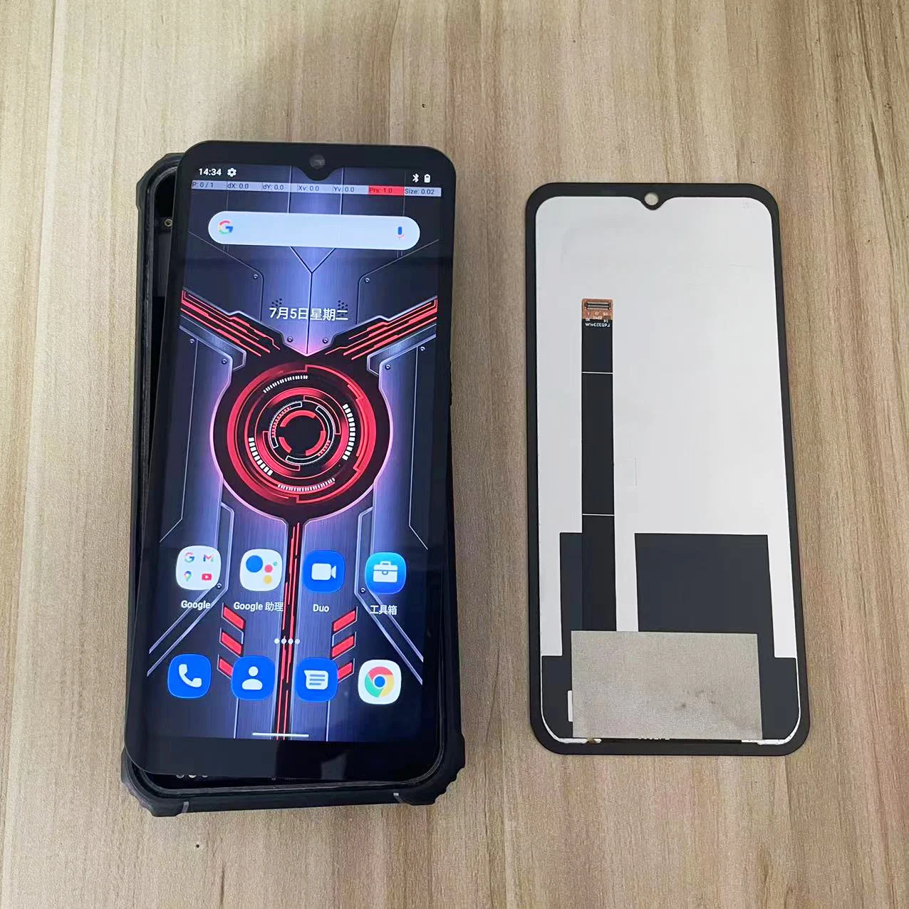 6.53" For Hotwav W10 / W10 Pro LCD Display + Touch Screen Assembly Glass Panel Replacement For Hotwav W 10 Pro LCD
