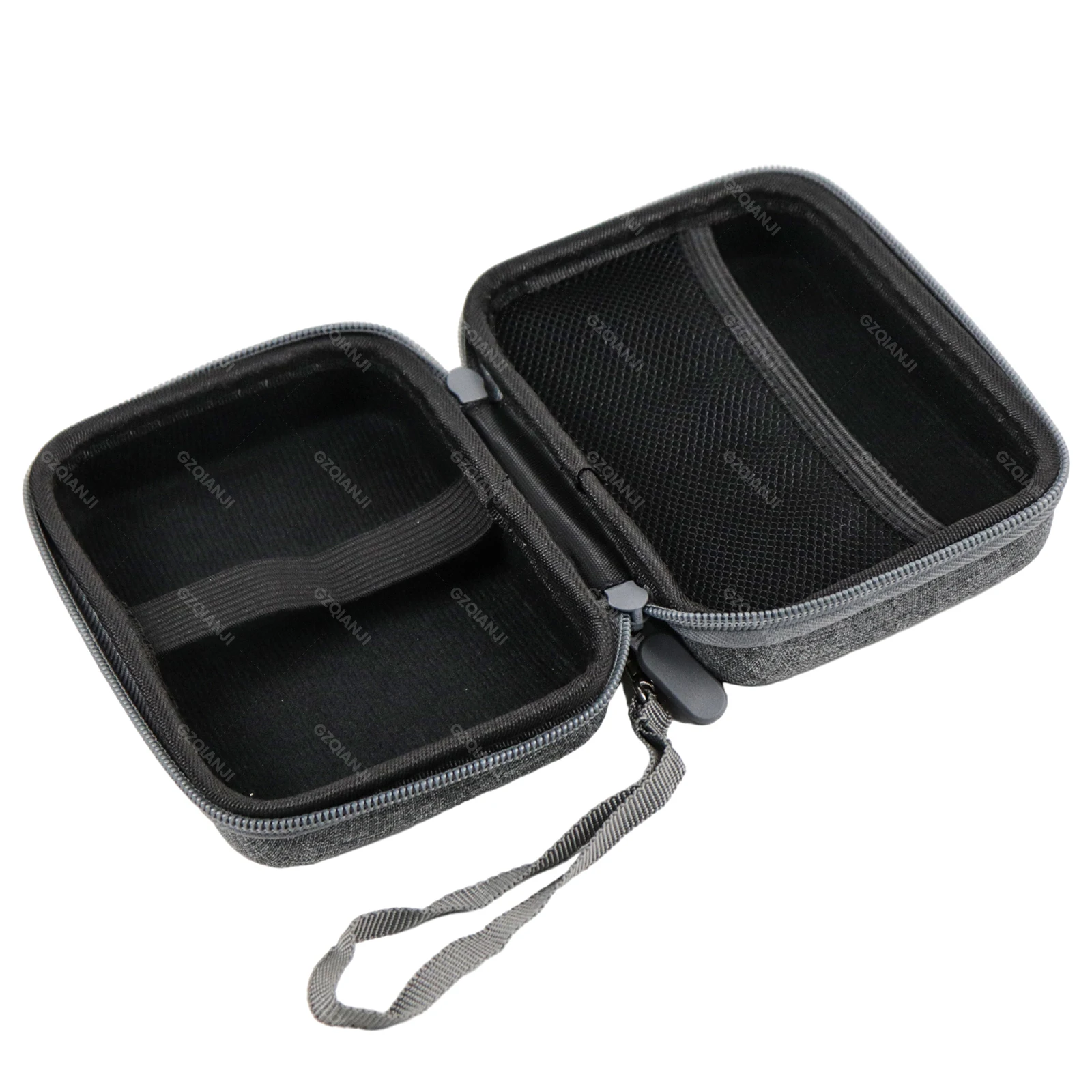 Niimbot D110 D101 D11 Protective Case Anti Falling Carry Lable Paper Storage Bag with Zipper Grey Black