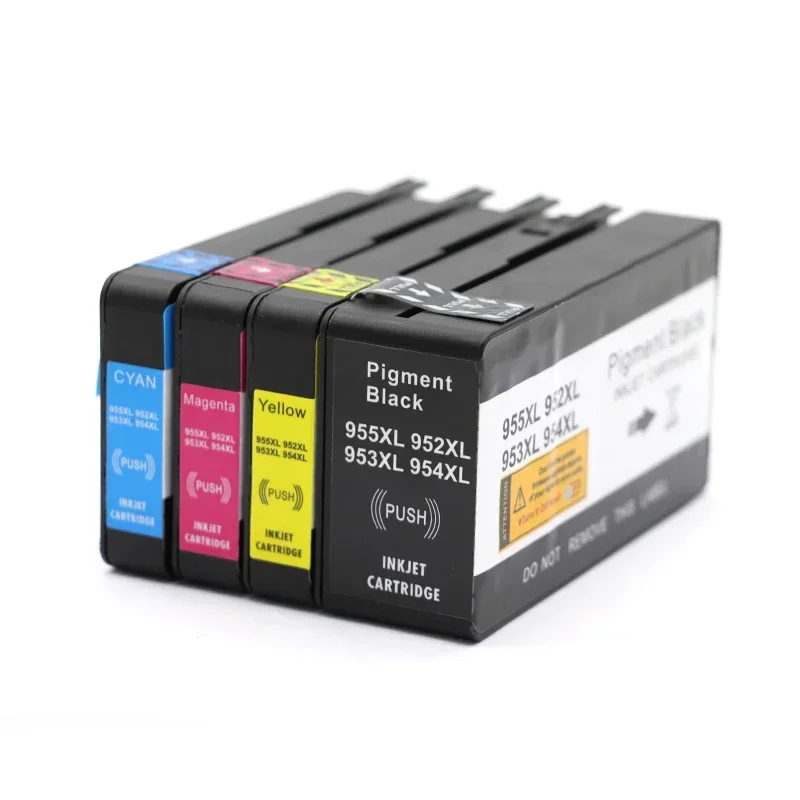 New 955XL 952XL 953XL 954XL Universal Ink Cartridge for HP Officejet Pro 7740 8210 8710/5 8716 8720/5 8730 8740 P2724dw Printer