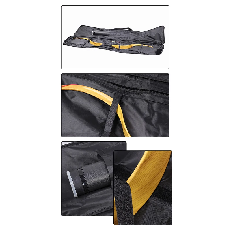 Archery Recurve Bow Storage Bag Hunt Sport Carry Case Hand Shoulder Case Bag All-In-One Backpack Bow Bag Archery Handbag