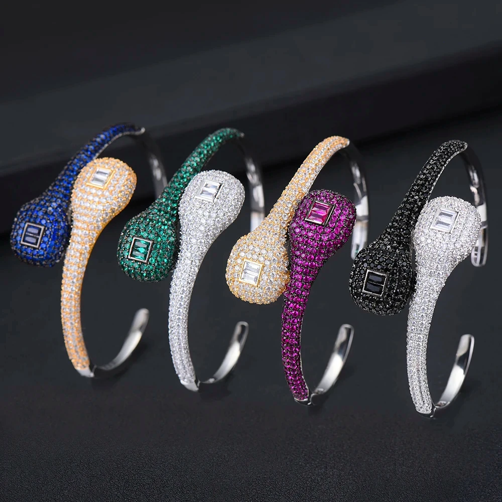 New Maxi Size Crossover 6 colors Bracelet Bangle For Women Wedding Party Engagement DUBAI Bridal Jewelry Gifts High Quality