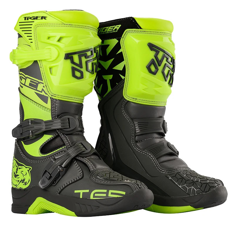 Botas Motocross Men Kids Motorboats Enduro Motorcycle Boots For motocross MTB Downhill Boots Rider Shoes Motorbike Racing