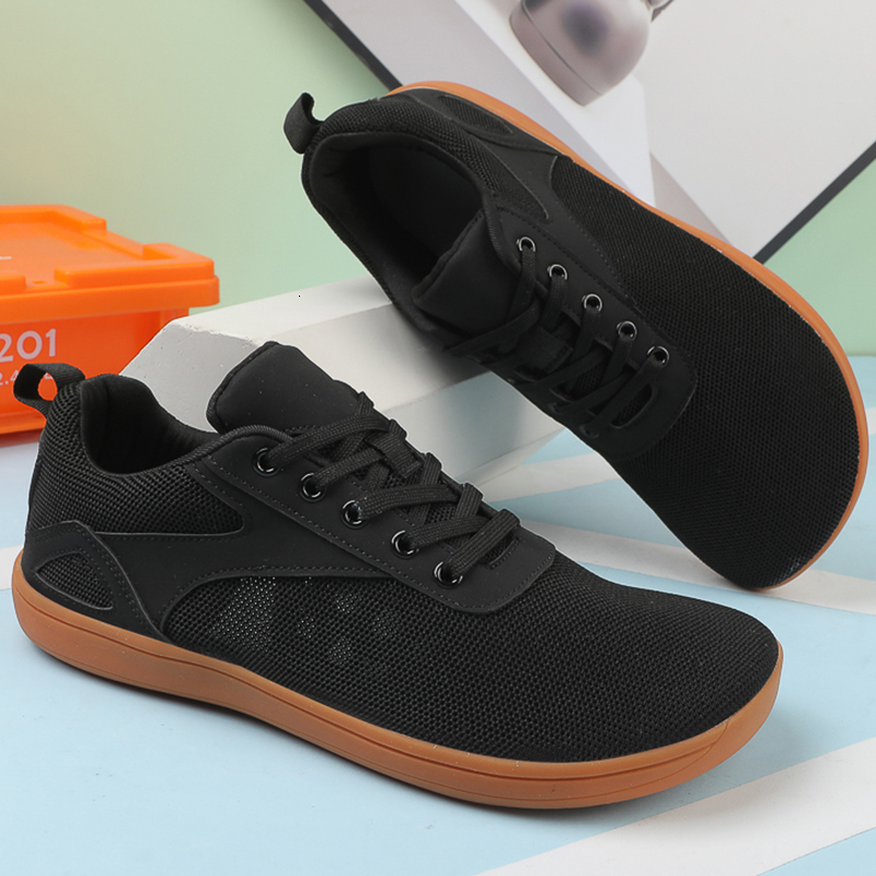 Men's Minimalist Barefoot Walking Breathable Wide Simple Shoes Suitable For Gym Driving Office Leisure Sports c86fc
