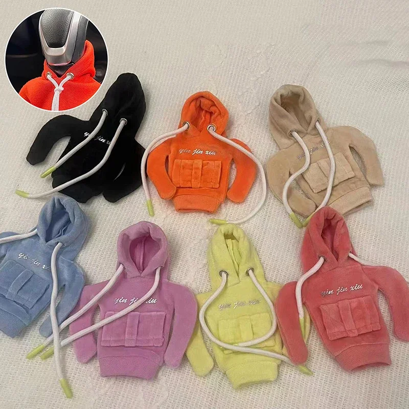 Funny Gear Shift Knob Hoodie Sweatshirt Sweater Design Car Gear Shift Cover,Gear Stick Cover,Universal Fit Shift Gear Cover