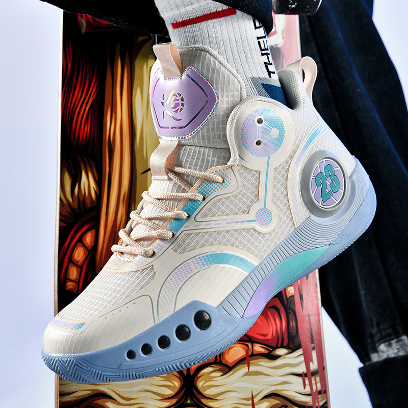 2024 New Fall Winter Youth Breathable Mesh Training Sports Basketball Shoes Free shipping