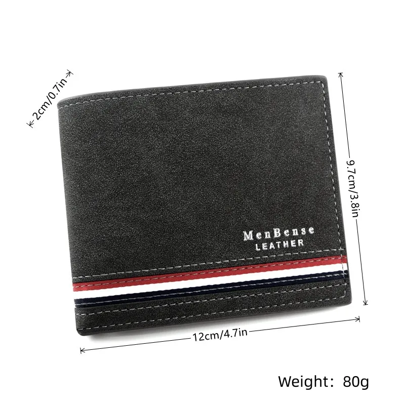 1pcs Classic Atmospheric Silkscreen Thread ing Clutch Short Wallet