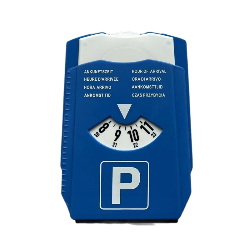 Parking Disc Ice Scraper Parking Meter Snow Remover Return Time Note Timer Clock F1CF