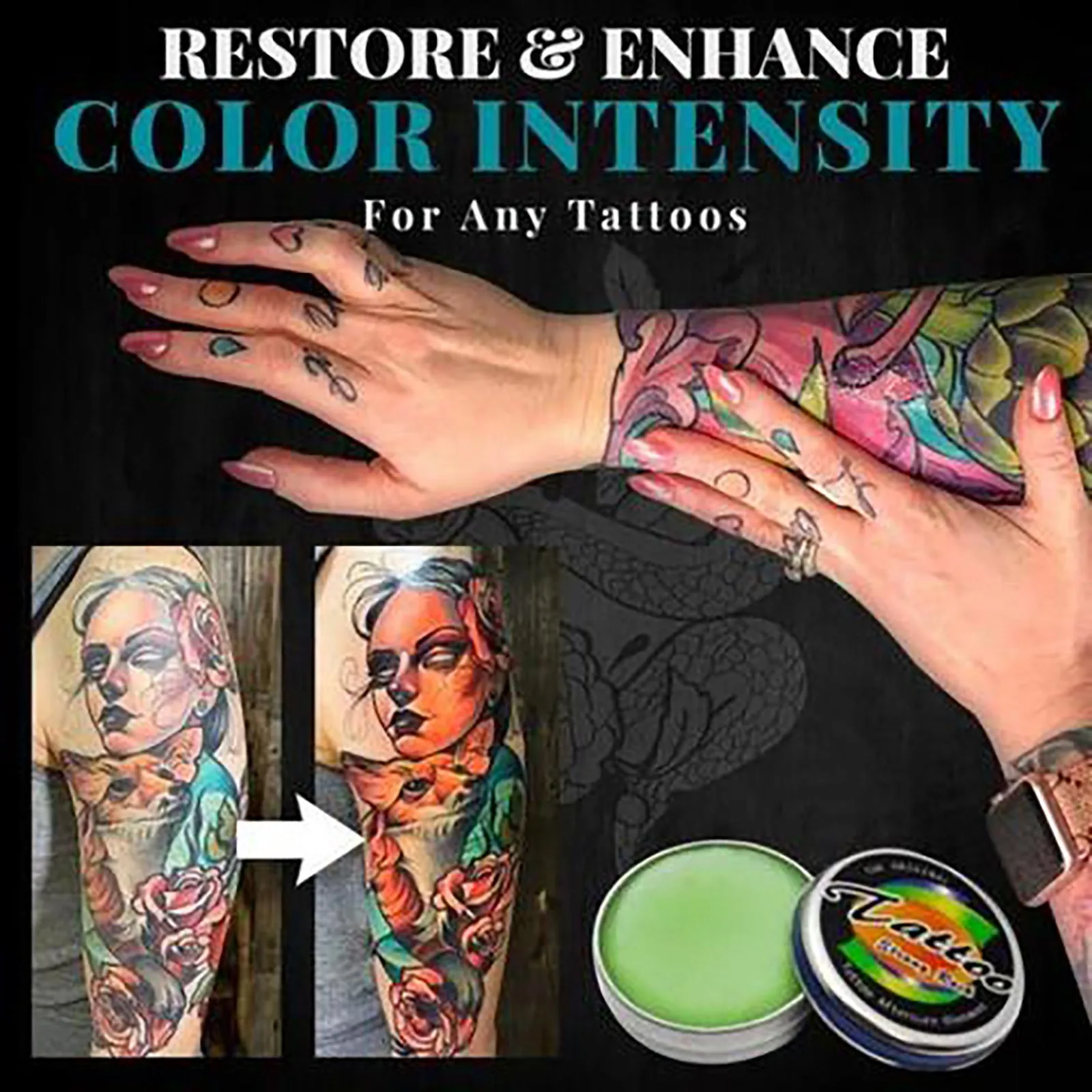 Tattoo Repair Anti Scar Cream Embroidery Eyebrow Repair Brightening Aftercare Balm - Brightener, Brightening