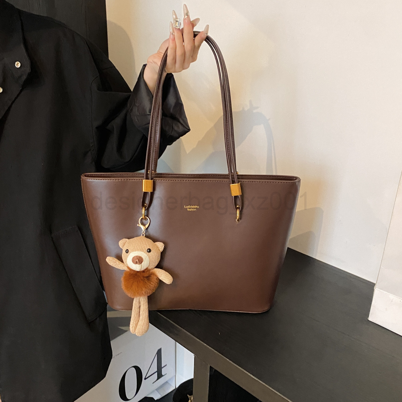 Niki Duncks Tote Bagbag Classic Designer Fashion 10a Top Woman Handbagfashion Canvas Bags Large Capacity for Women New Autumn and Winter Texture Versa