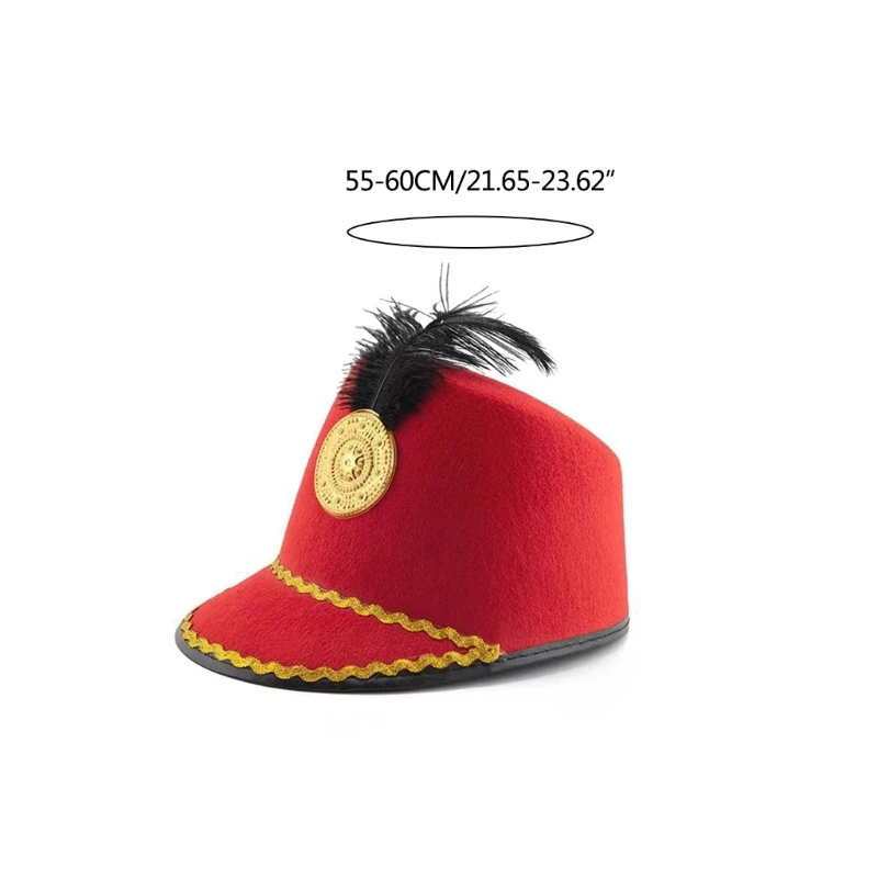 Vintage Knight Hat Halloween Men Soldier Vintage Hat Party Guard Show Style Top Bonnet Men Hat