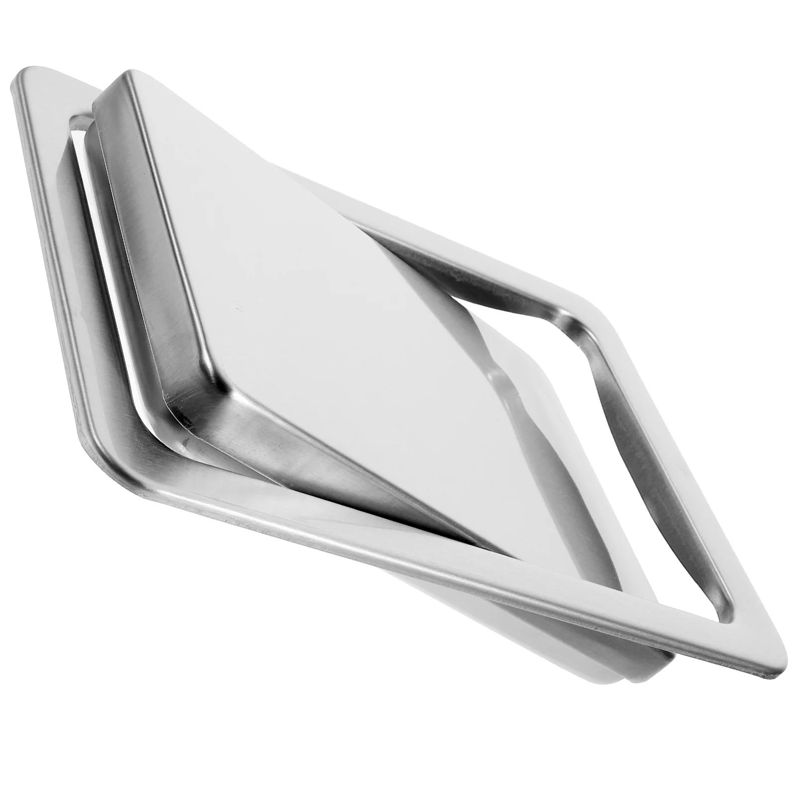 Countertop Trash Lid Built-in Flap Garbage Can Cover Recessed Sink Kitchen Accessory Embedded Type Bin