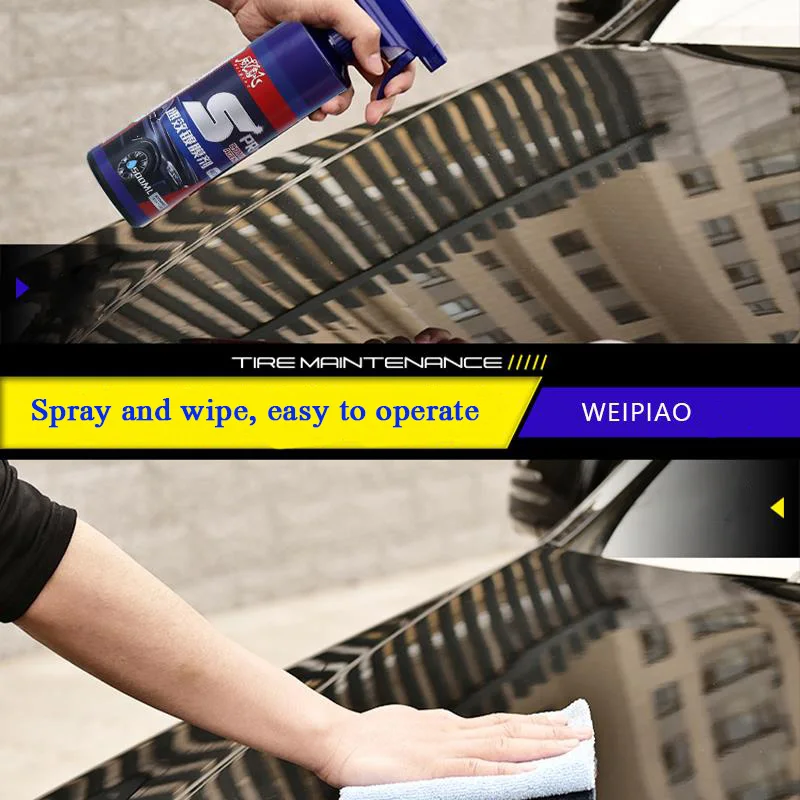 Quick Ceramic Coating For Auto Paint Crystal Wax Spray Nano Hydrophobic Liquid Polymer Oleophobic Anti Rain Car Care