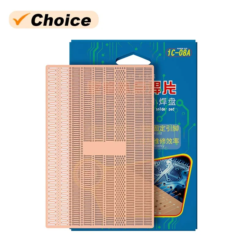 B&R IC-08A Flywire Repair Spot Welding Patch Soldering Plates new With 2025 Ultra-thin And Fixed Pins Quickly Dot-Repairing Welding Tool