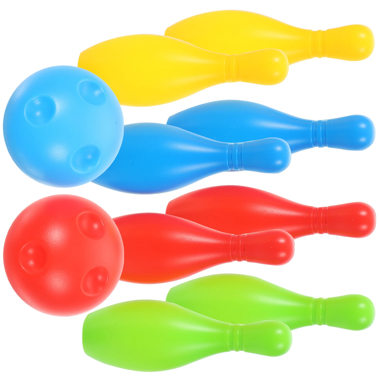 Bowling, 1 Set Bowling Set Toys Includes 10 and 2 Balls Indoor and Outdoor Bowling Game for Kids Presents, Family Gathering