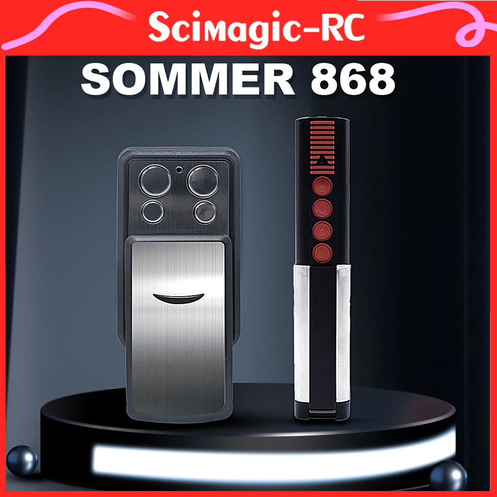 SOMMER 4031 4020 TX03-868-4 SOMMER 4026 TX03-868-2 868MHz Garage door Remote Control Rolling Code 4 buttons Hand Transmitter
