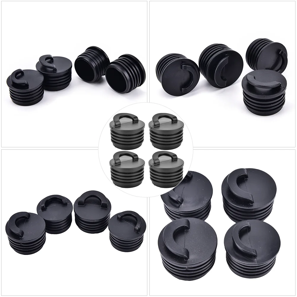 Kayak Drain Plug Boat Scupper Plugs Universal Kit Hole Replacement Bung Stoppers Marine Accessories Equipment