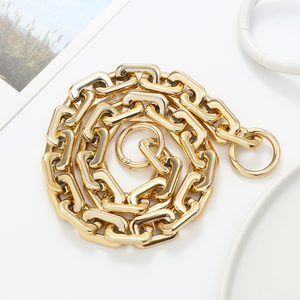 Bags Accessories Metal Shining Purse Chain Handbag Bag Straps Shoulder Bag Accessories Bag Chain smile