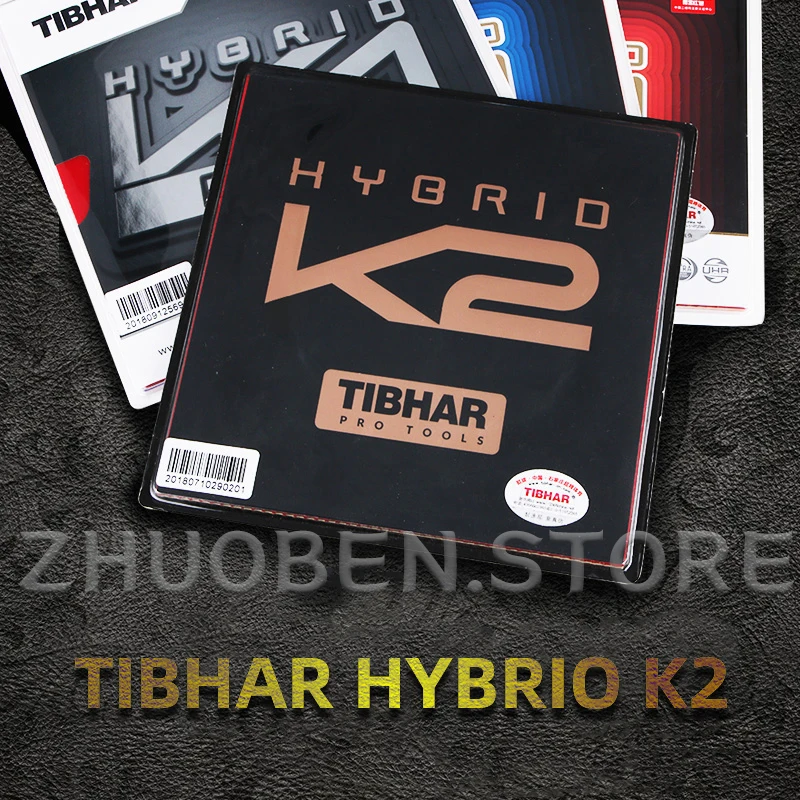 TIBHAR HYBRID K1 / K1 PLUS / K2 / K1 PRO Sticky Forehand Offensive Pimples In Table Tennis Rubber Ping Pong Sponge Original
