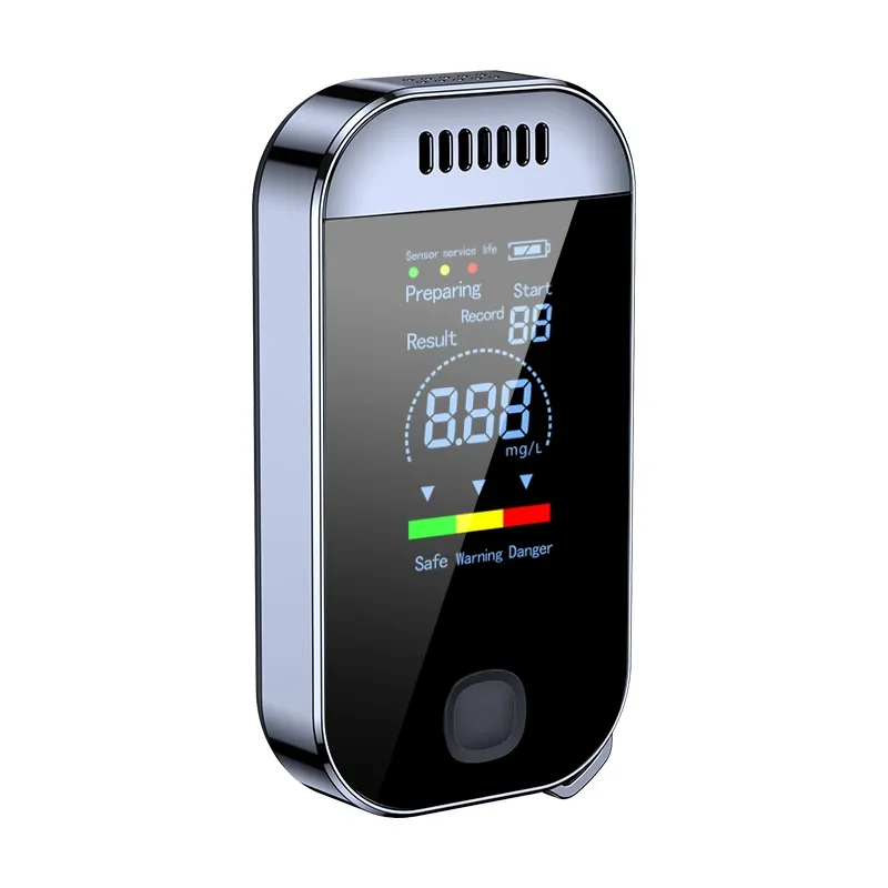 Brand New Alcohol Tester Professional Breathalyzer for Drunk Driving with Digital Display USB Rechargeable Breath Alcohol Tester