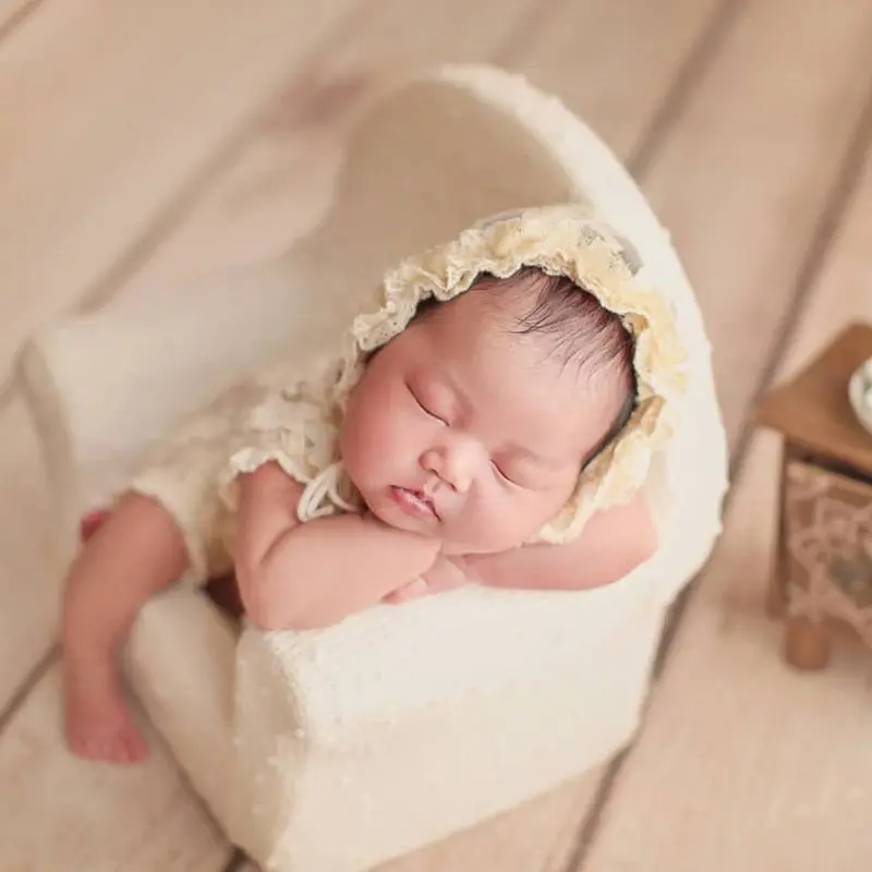 3Pcs/set Newborn Baby Photography Props Posing Mini Sofa Arm Chair Pillows Infant Photo Prop Accessories 100 Days Shooting Props