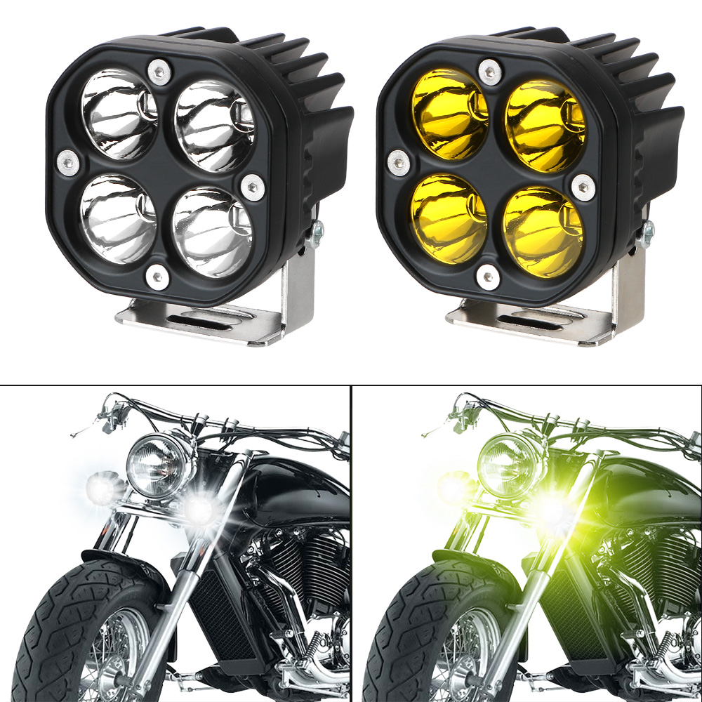 10-32V Motorcycle Spotlights 3 Inch Car DRL Day Running Lamps LED Work Spot Lights 4x4 Offroad Fog Lamp Automotive Accessories