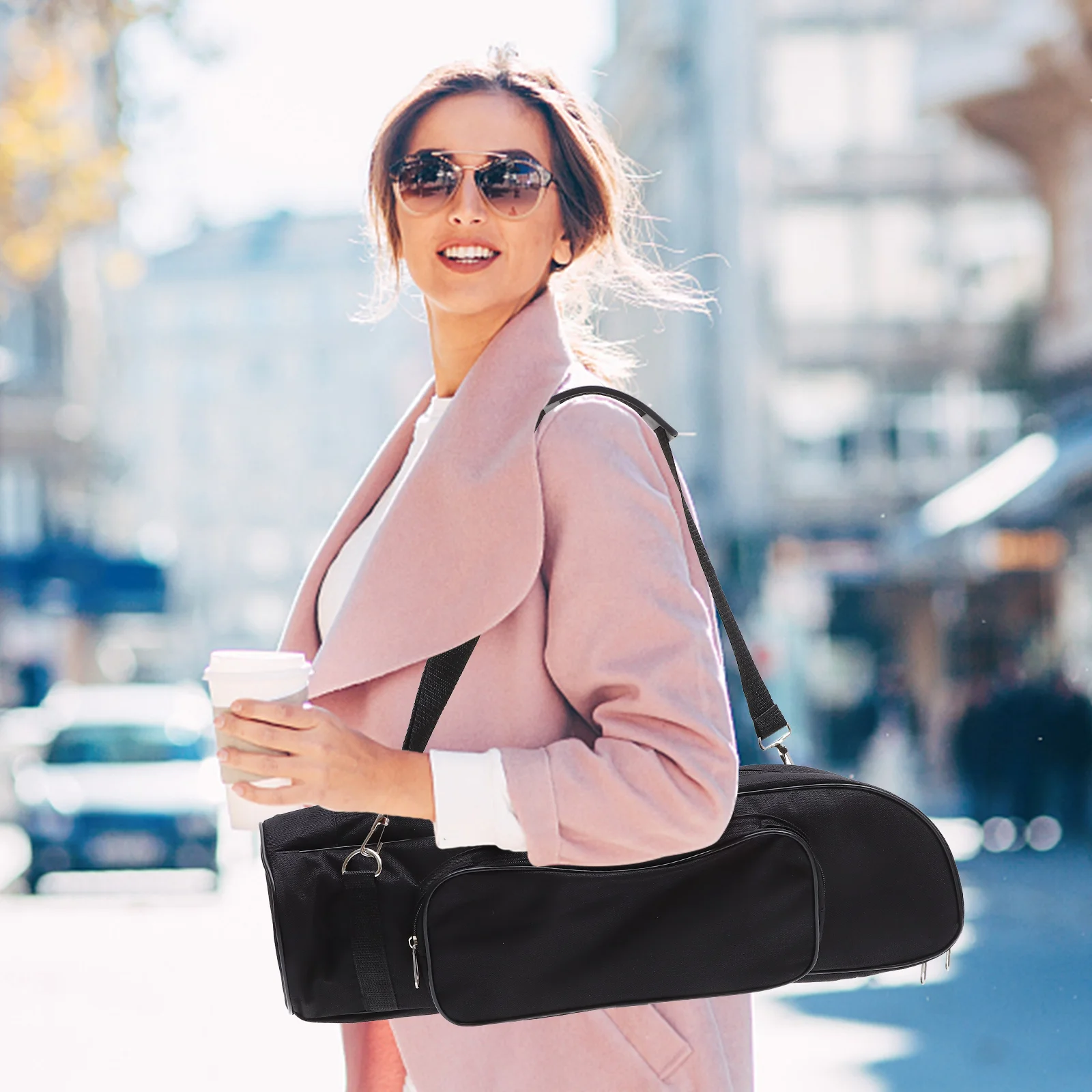 Small Bag Trumpet Carrying Case Clarinet Storage Waterproof Backpack Travel Portable Supply Padded Musical Instrument