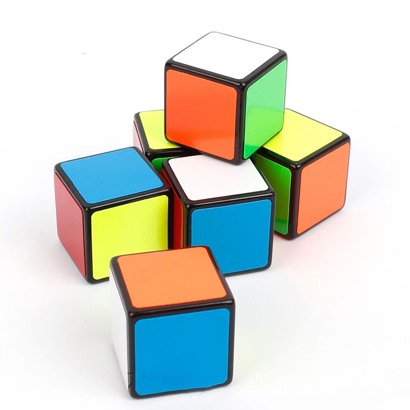 Fun 1x1 Mini Magic Cube Puzzle 2.5cm Funny Cube Puzzle Educational Toys Magic Cube Speed Cubo Magico Adult Toys Kids Gifts