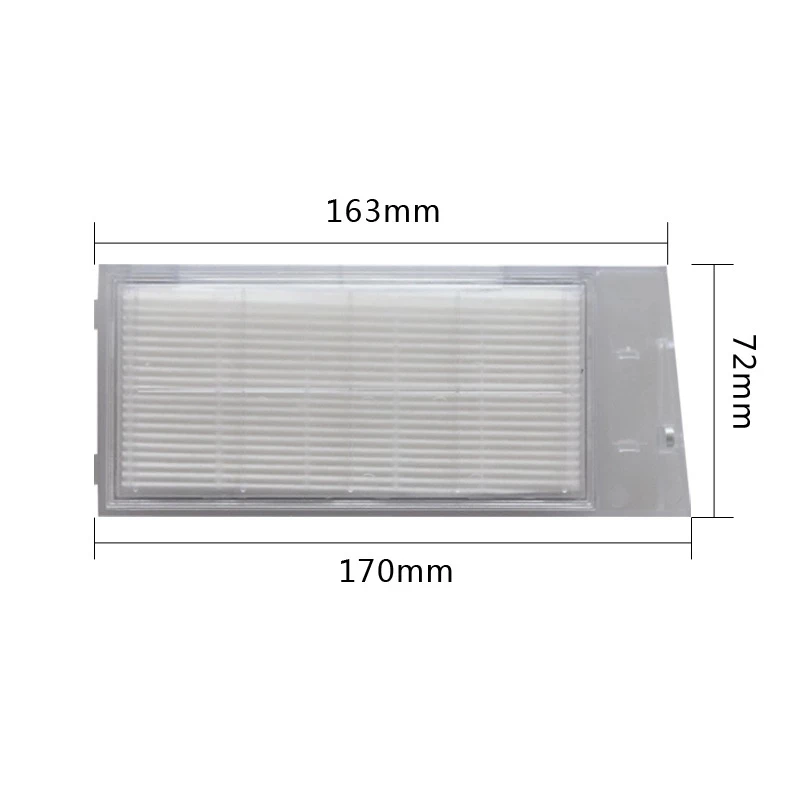 HEPA Filter For Xaiomi Smart Home ROIDMI EVE Plus Robot Vacuum Cleaner Spare Parts HEPA Filter Replacement Accessories