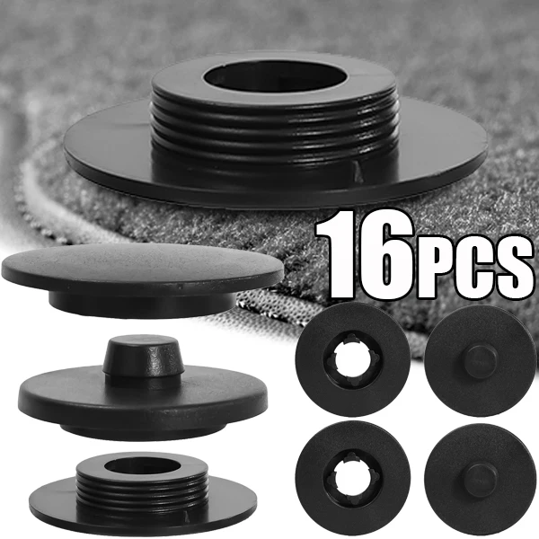 Car Floor Mat Anti-Skid Fixer Grips Double Layer Fixed Clips Set Universal Arpet Fixing Clamps Buckle Fixer Accessories