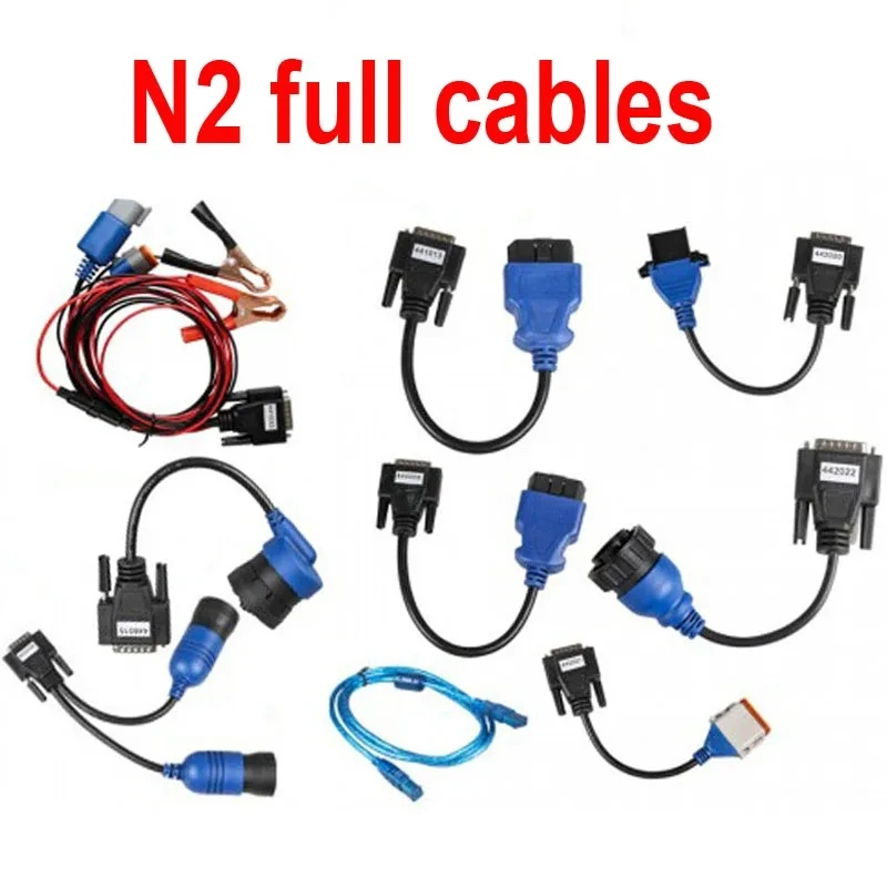 Ne-xiq2 USB Link 2 original 125032 Diesel Truck Interface diagnostics with software Bluetooth for Heavy Duty Truck scanner Tool
