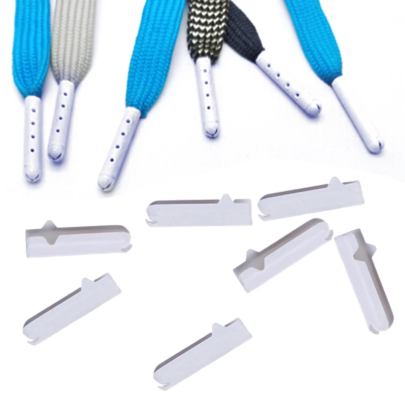 4/10pcs Shoes Accessories DIY Shoelaces Shoe Lace Tips Unsex Women Replacement Head Shoestrings Bullet Aglets