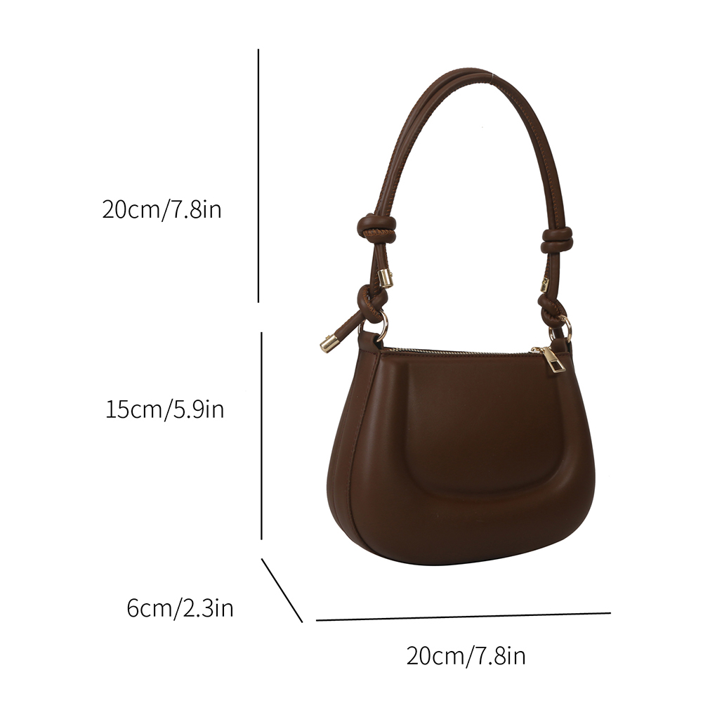 Trend Designer Bags for Women Handbag Ladies PU Leather Casual Shoulder Bags Summer Solid Color Crossbody Top Handle Bag Clutch