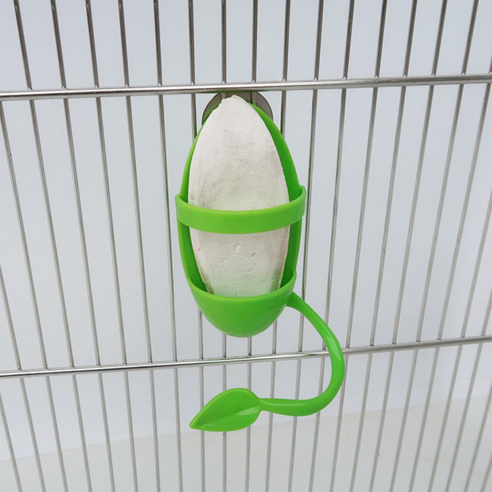 Durable Green Plastic Parakeet Budgie Cockatiel Parrot Feeder Cage Hammock Hanging Swings Bird Chew Toy