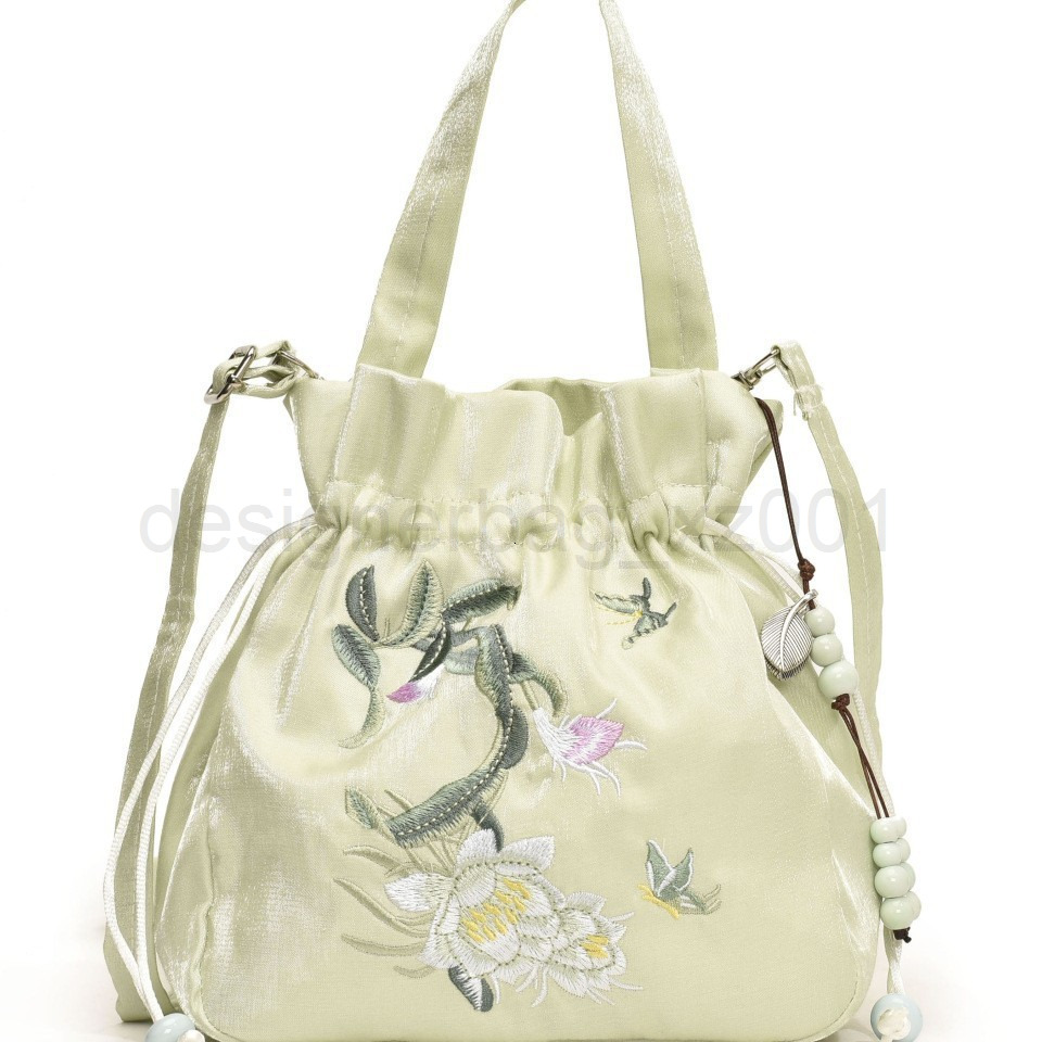 Bag Designer Fashion Classic 10a Top Woman Handbagevening Bags New Chinese Style Artistic Embroidery Bucket Summer Womens Versatile Large Capacity Cro