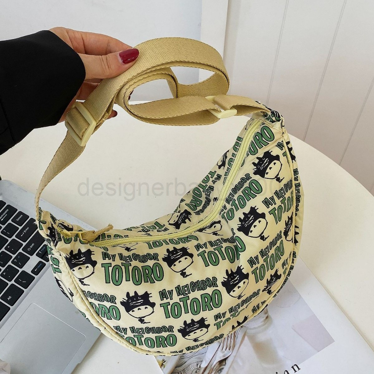 Classic Designer Bag Fashion 10a Top Woman Handbagevening Bags New Autumn and Winter Nylon Fabric Dumpling Famous Printed Single Shoulder Womens Versa