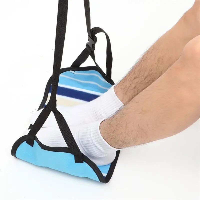 Airplane Travel Essentials Foot Hammock Portable Foot Hammock Foot Rest For Under Desk At Work For Outdoor Airplane Travel Bus