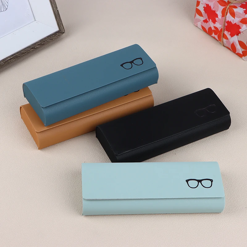 1PC PU Leather Glasses Case Men Women Sunglasses Myopia Presbyopia Storage Box Portable Anti-Pressure Eyeglasses Bag