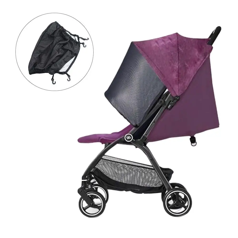Elastic Band Sun Hood Pram Stroller Accessories Baby Stroller Sun Visor Carriage Sun Shade Pushchair Cap Sunshade Cover